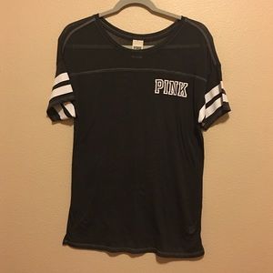 PINK thin shirt / Sleepwear Shirt